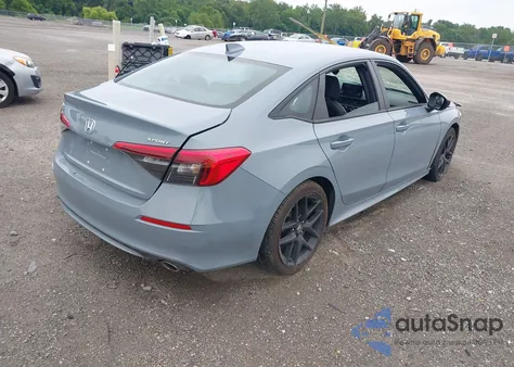 2023 Honda Civic Sport from USA, damaged, VIN 2HGFE2F52PH546803